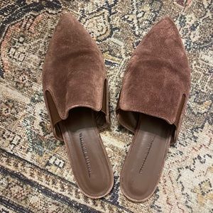 Jenni Kayne Suede Mule Flats